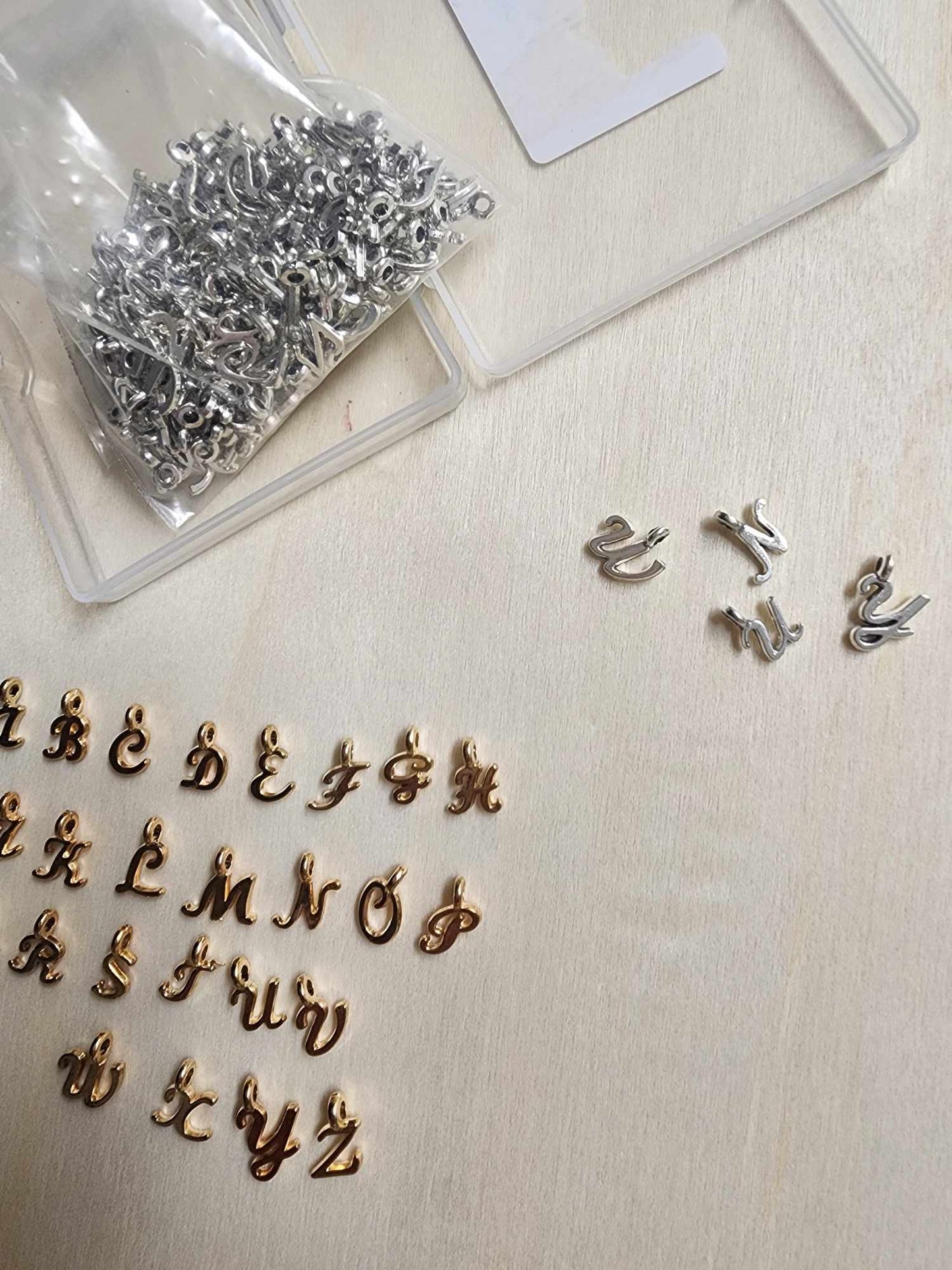 Letter Charms (ADD TO NECKLACE)