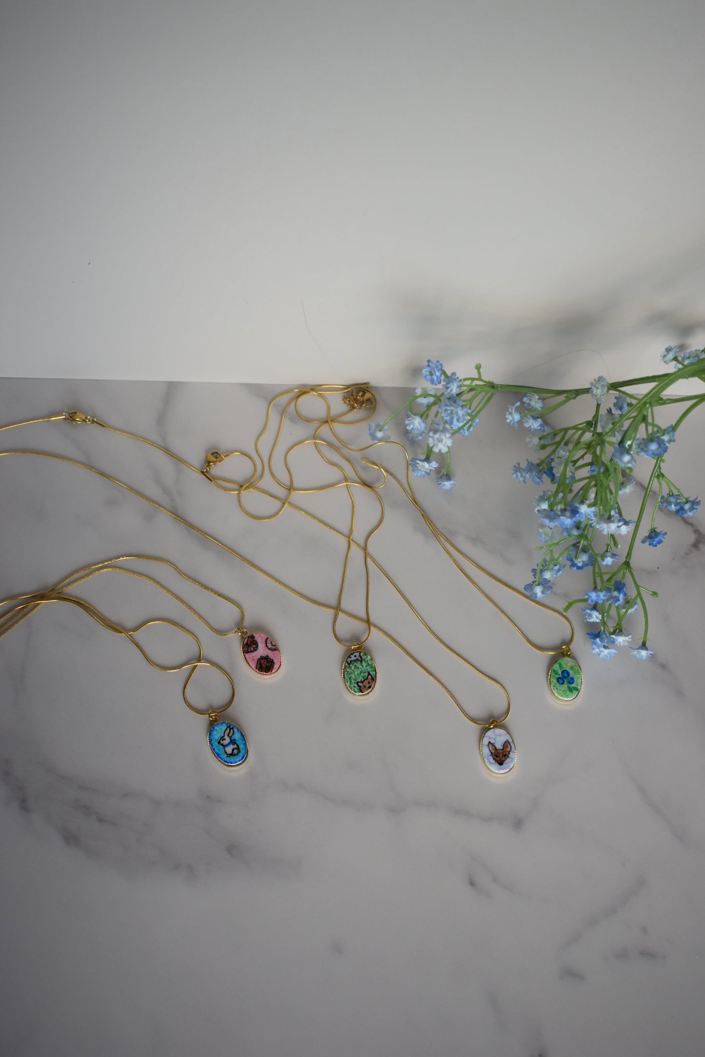 Velvet Hop necklace