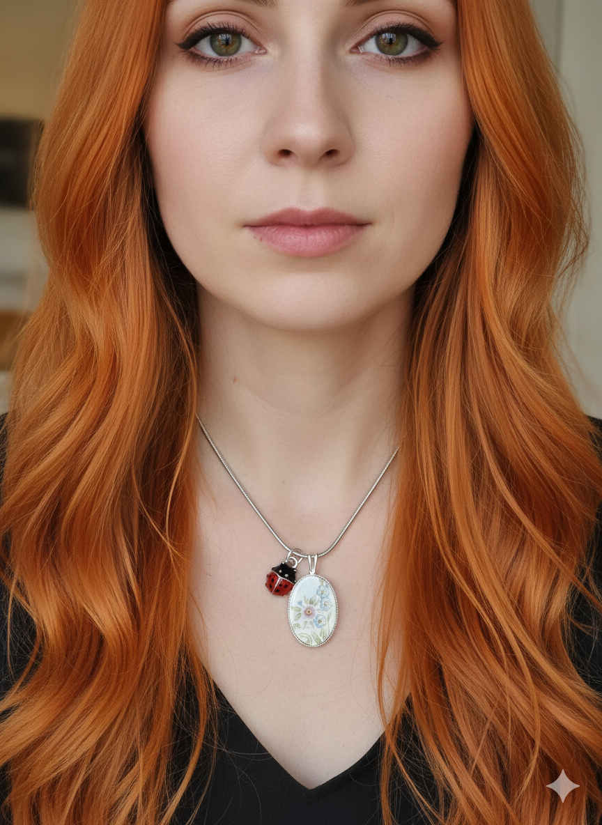 Phoebe (with ladybug)