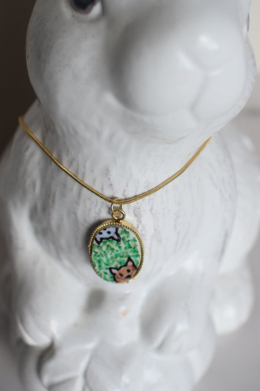 Leafbound necklace