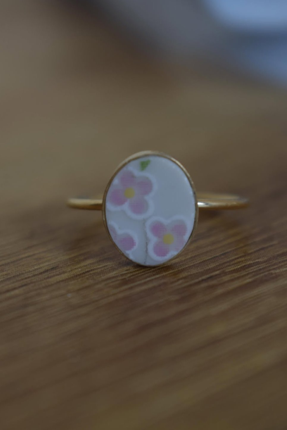 Fleur Pebble Ring | Size 5