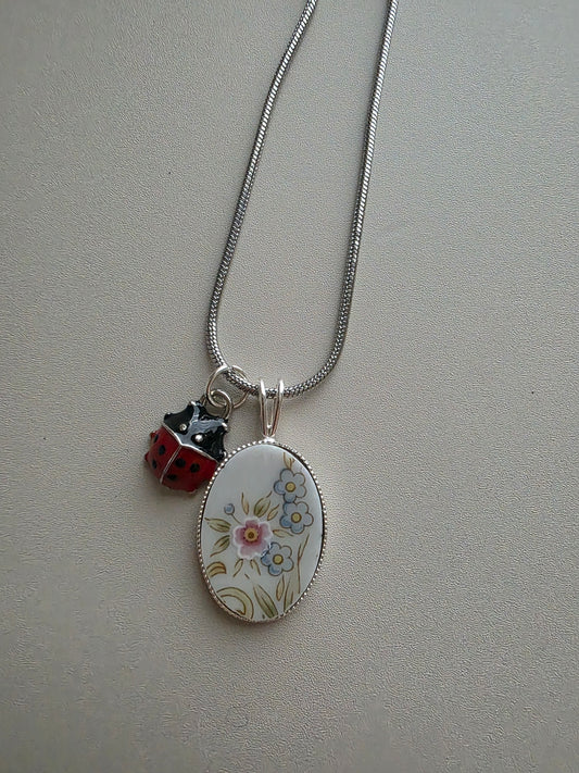 Phoebe (with ladybug)